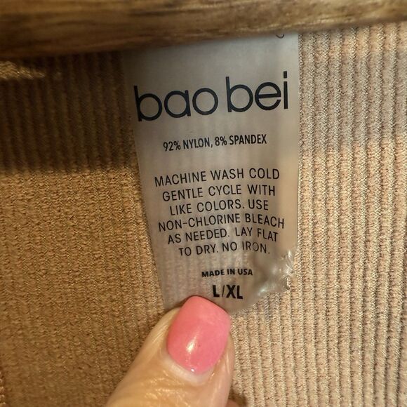 Bao Bei The Hug Tank Women's Size L/XL 12/14/16 Black and Camel (2) Nursing - Picture 5 of 8